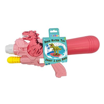 Canon à eau dino rose